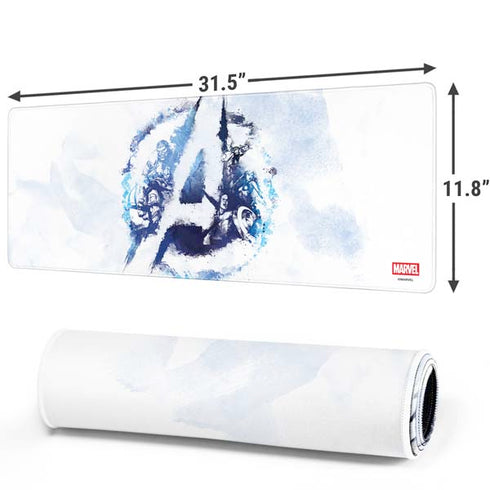 Marvel Avengers Blue Logo Gaming Mouse Pad